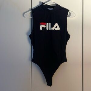 FILA navy bodysuit, size small